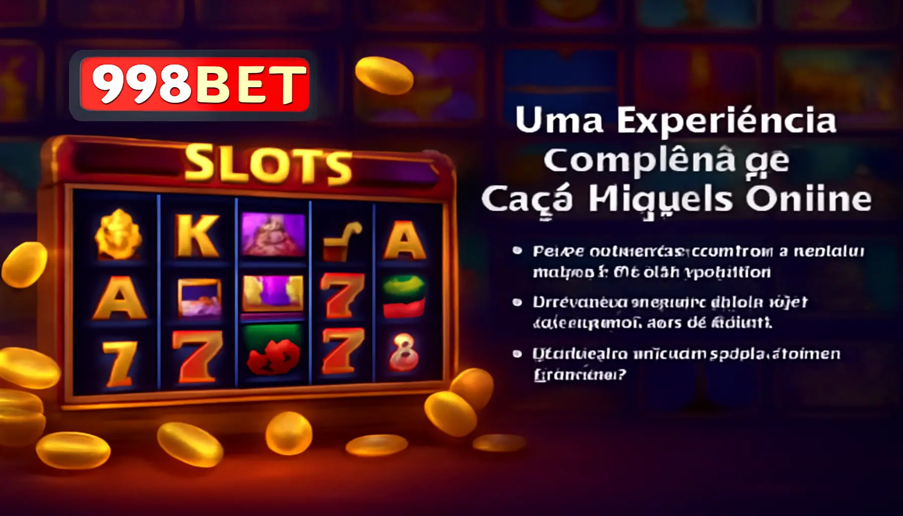 Jogos de Slot no Casino Online 998BET