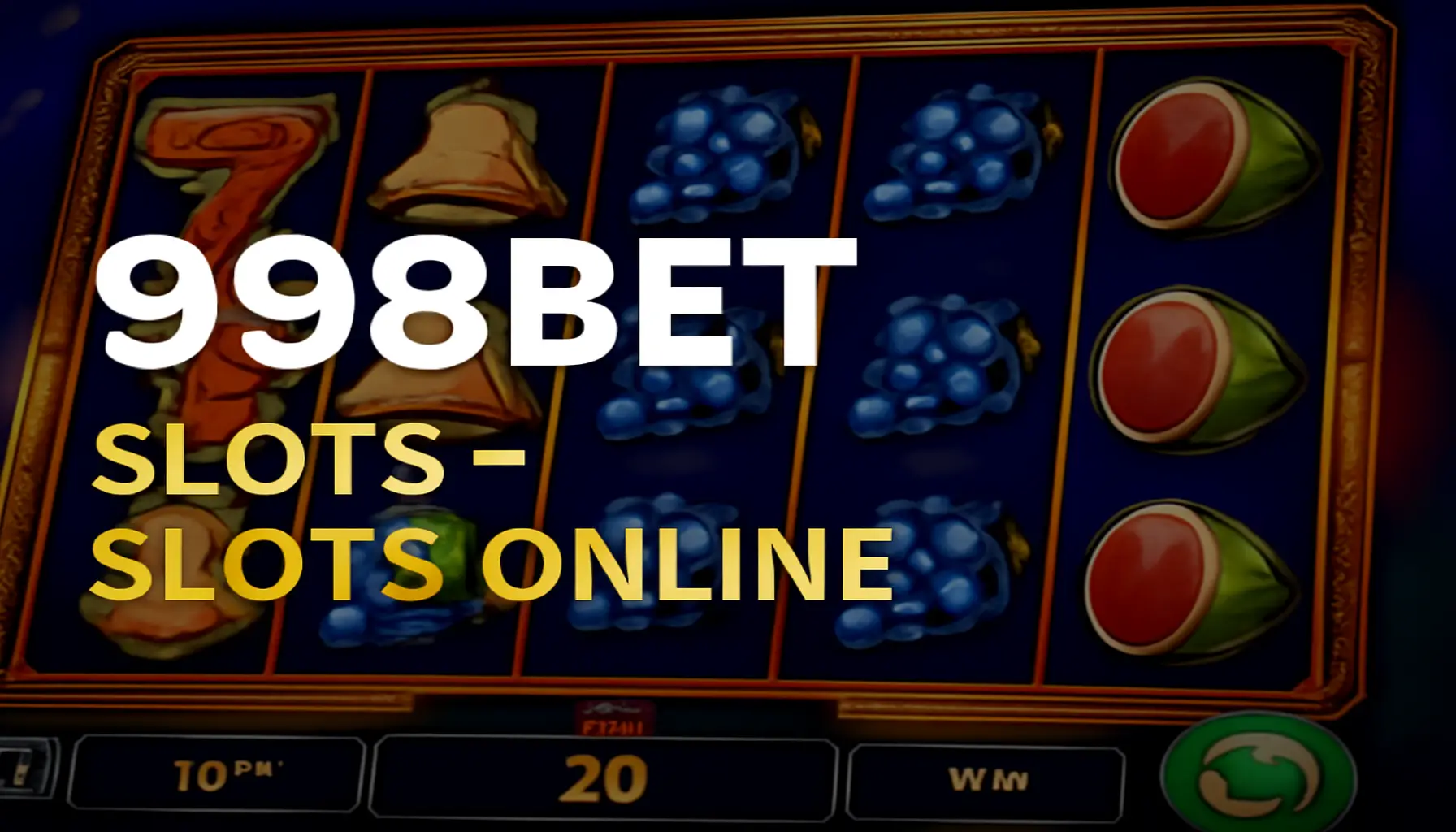 Explore o mundo das slot machines no 998BET Casino